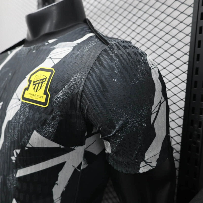 Camisa Oficial do Al-Ittihad 25/26 Versão Jogador - Pré Jogo