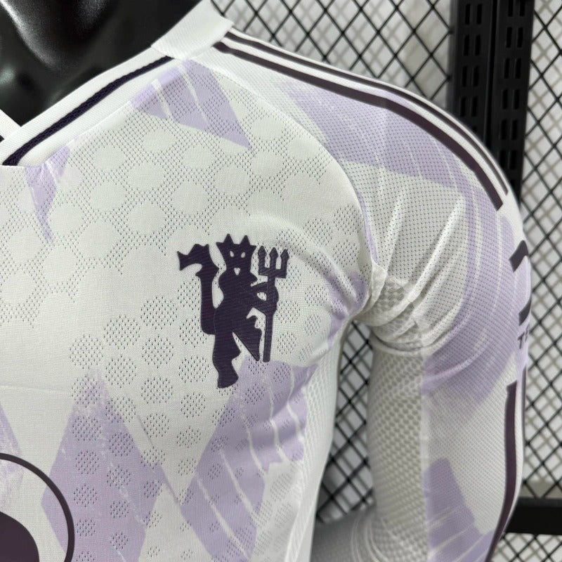 Camisa Oficial do Manchester United 25/26 - Manga Longa