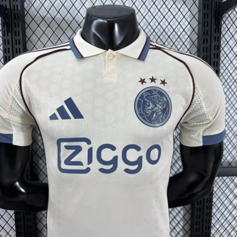 Camisa Oficial do Ajax 25/26 - Versão Jogador