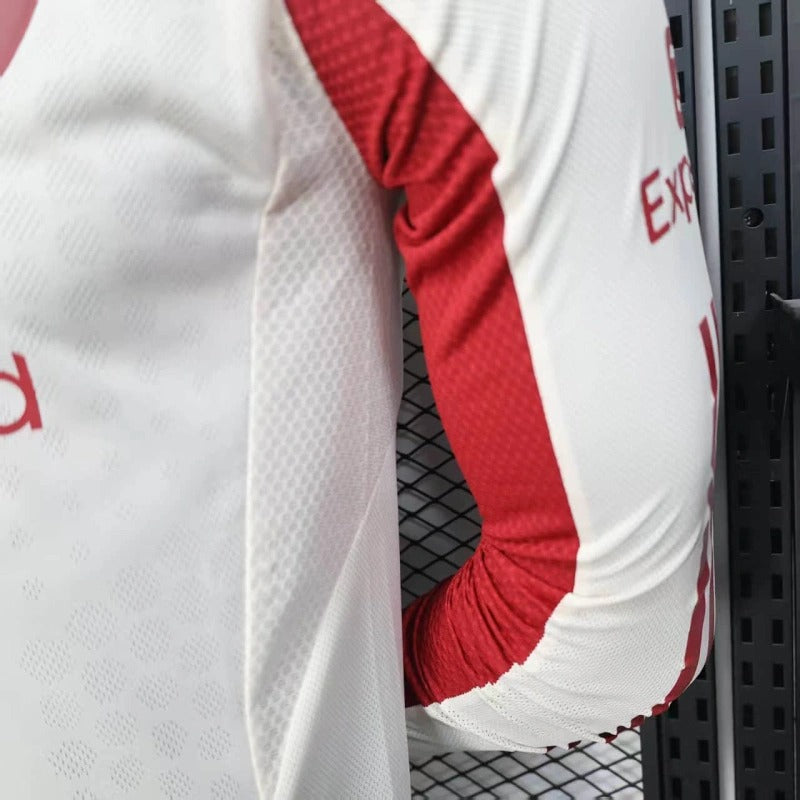 Camisa Oficial do Liverpool 25/26 - Manga Longa