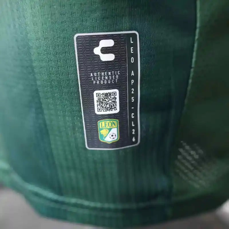 Camisa Oficial do Club Leon 25/26 - Versão Jogador
