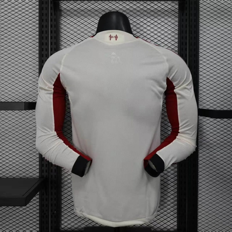 Camisa Oficial do Liverpool 25/26 - Manga Longa