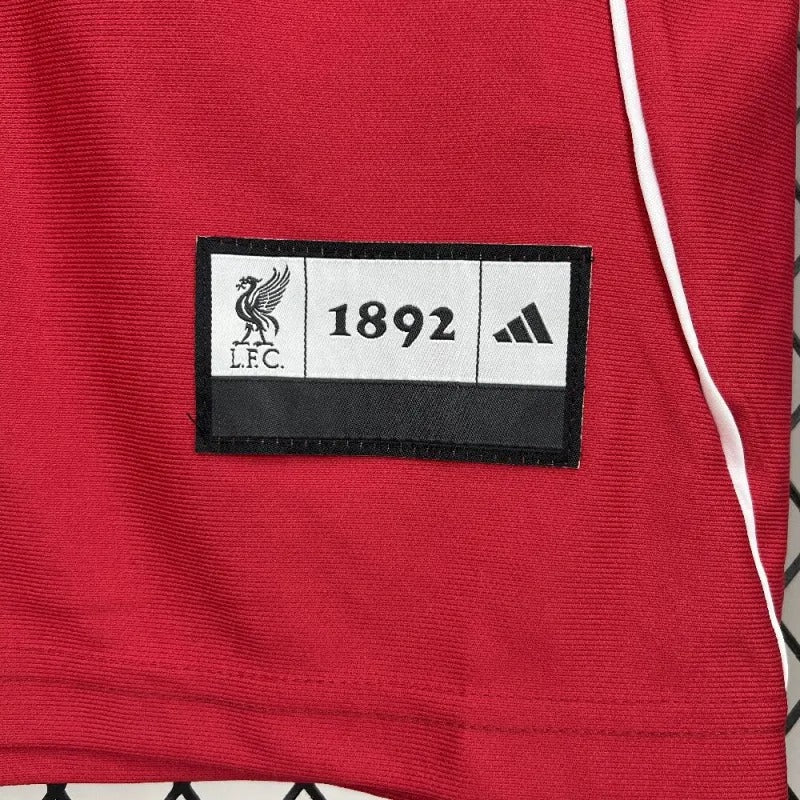 Camisa Oficial do Liverpool 25/26 - Us Pack Basebal