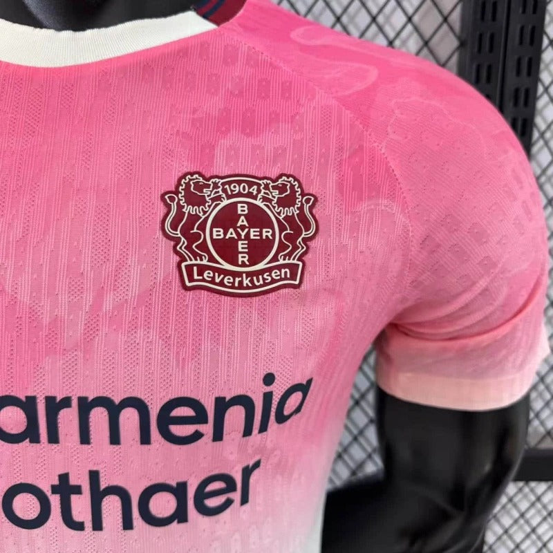 Camisa Oficial do Bayern Leverkusen 25/26 - Versão Jogador