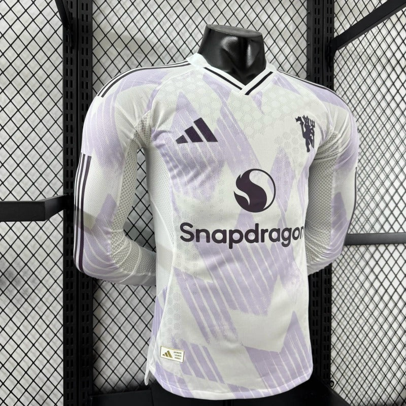 Camisa Oficial do Manchester United 25/26 - Manga Longa