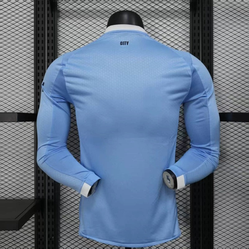 Camisa Oficial do Manchester City 25/26 - Manga Longa