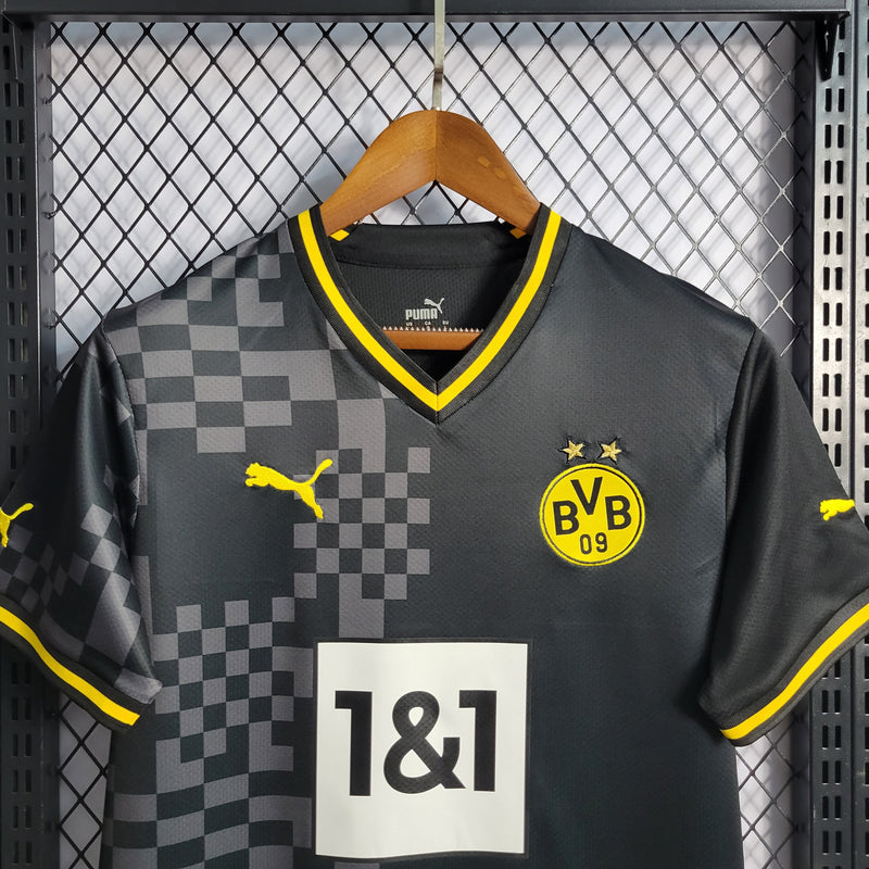 Camisa 2 Oficial do Borussia Dortmound 22/23 - Versão Torcedor