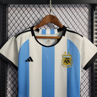 Camisa Feminina Oficial da Argentina 22/23 - Baby Look