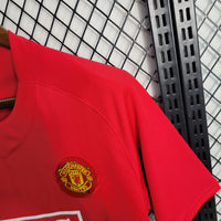 Camisa Retrô do Manchester United 2007/2008