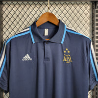 Camisa Oficial da Argentina 23/24 - Polo Treino