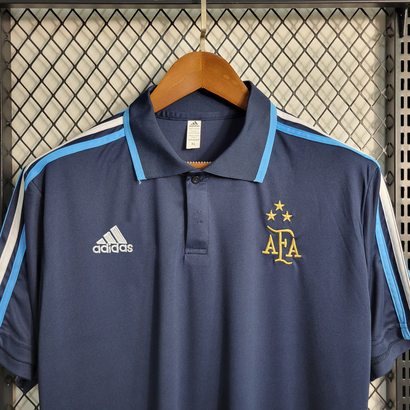 Camisa Oficial da Argentina 23/24 - Polo Treino