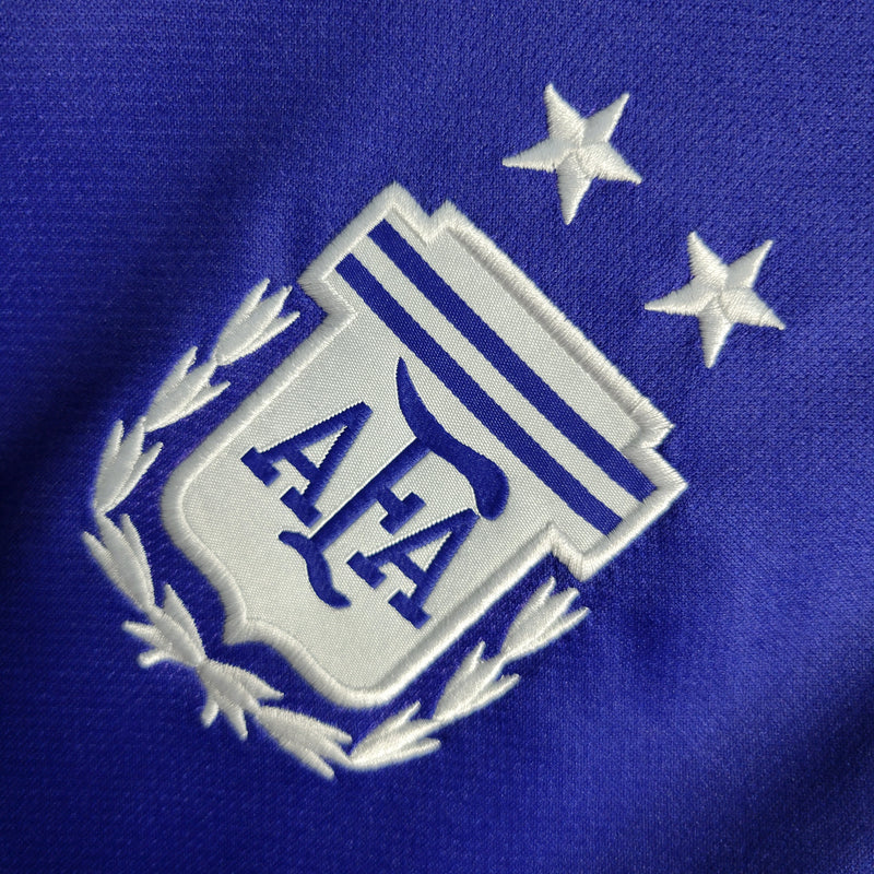 Camisa 2 Oficial da Argentina 23/24 Versão Torcedor - Completa com Pacths