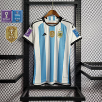 Camisa Oficial da Argentina 22/23 Versão Torcedor - Completa com Pacths